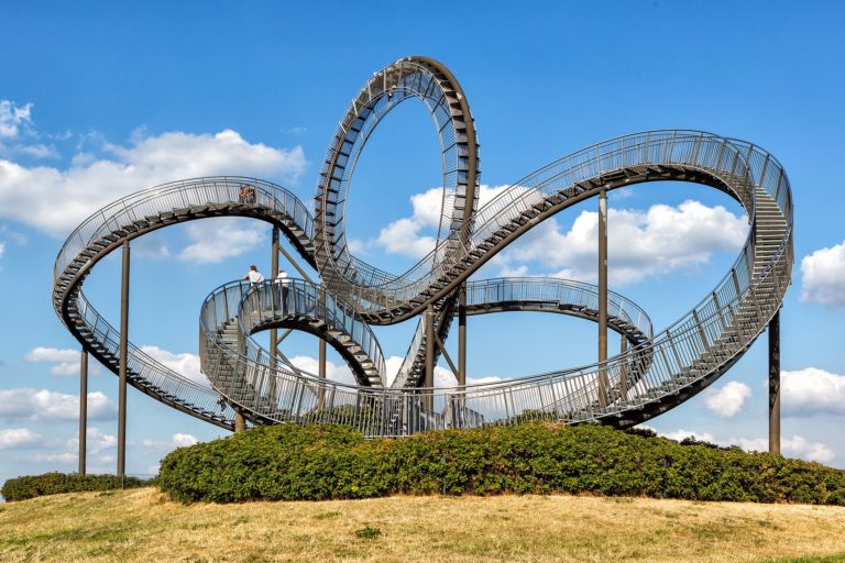 1920px Duisburg Angerpark Tiger and Turtle 2018 768x512